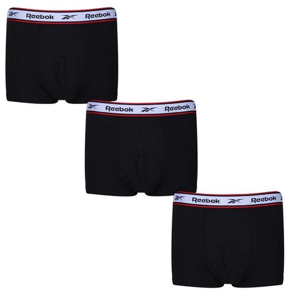 Męskie Kąpielówki Barlow (zestaw 3 Sztuk). Czarne kąpielówki męskie Reebok, m, bez wzorów. Za 254.99 zł.