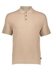 Jack & Jones Koszulka polo "Cooper" w kolorze beżowym rozmiar: S. Brązowe koszulki polo męskie Jack & Jones, s, bez wzorów, bez ramiączek. Za 86.99 zł.