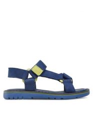 Lasocki Kids Sandały Easy CI12-2705-50 Granatowy. Niebieskie sandały chłopięce Lasocki Kids, z nubiku, bez zapięcia. Za 139.99 zł.
