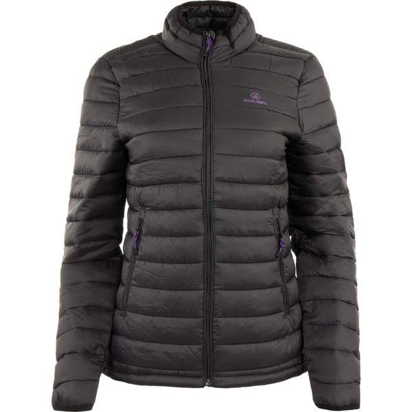Kurtka damska ATHL Riese - czarna. Czarne kurtki damskie XERO SHOES, bez wzorów, z puchu, bez kaptura. Za 273.99 zł.