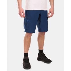 Szorty męskie Kilpi ASHER-M. Niebieskie szorty męskie Kilpi, bez wzorów, sportowe. Za 215.49 zł.