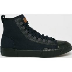G-Star Raw - Buty Rackam. Czarne buty sportowe na co dzień męskie G-Star Raw, z gumy, bez zapięcia. W wyprzedaży za 319.90 zł.