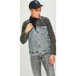 Levi's - Kurtka. Niebieskie kurtki męskie Levi's, l, bez wzorów, z bawełny, bez kaptura. W wyprzedaży za 199.90 zł.