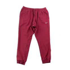Second life - Spodnie dresowe męskie Nike bordowe - Stan dobry. Czerwone spodnie sportowe męskie Nike, z dresówki. Za 143.46 zł.