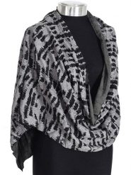 Buff Szal-koło w kolorze szarym - 83 x 46 cm rozmiar: onesize. Szare szaliki i kominy damskie Buff, bez wzorów, z bawełny. Za 105.63 zł.