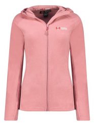 Canadian Peak Kurtka polarowa "Tugoodeak" w kolorze jasnoróżowym rozmiar: XXL. Różowe kurtki damskie Canadian Peak, xxl, bez wzorów, z polaru, bez kaptura. Za 60.99 zł.