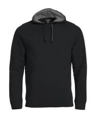Clique Classic Hoody bluza z kapturem z mieszanki bawełny czarna. Czarne bluzy z kapturem męskie CLIQUE, l, z bawełny. Za 223.02 zł.
