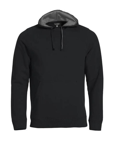 Clique Classic Hoody bluza z kapturem z mieszanki bawełny czarna. Czarne bluzy z kapturem męskie CLIQUE, l, z bawełny. Za 223.02 zł.