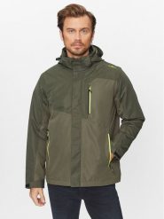 CMP Kurtka outdoor 31Z1587D Khaki Regular Fit. Brązowe kurtki outdoor męskie CMP, m, bez wzorów, z syntetyku, bez kaptura. Za 489.99 zł.