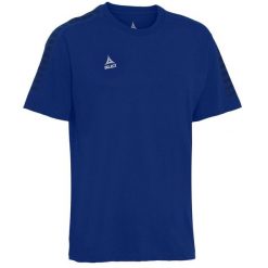 Koszulka piłkarska bawełniana męska Select T-shirt TORINO niebieska. Niebieskie t-shirty męskie Select, m, bez wzorów, z bawełny, bez kołnierzyka. Za 86.00 zł.