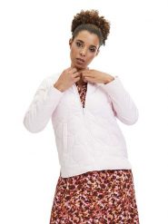 CARTOON Kurtka pikowana w kolorze jasnoróżowym rozmiar: 36. Różowe kurtki damskie Cartoon, bez wzorów, bez kaptura. Za 69.91 zł.