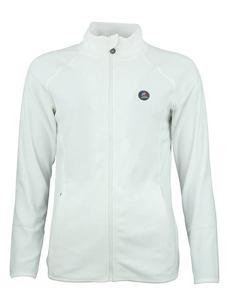 Peak Mountain Kurtka polarowa "Afonor" w kolorze kremowym rozmiar: M. Brązowe kurtki damskie Peak Mountain, m, z aplikacjami, z materiału, bez kaptura. Za 122.09 zł.