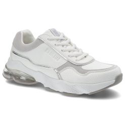 Białe Sneakersy Big Star Damskie Stylowe Półbuty. Białe półbuty damskie Big Star, bez wzorów, z jeansu, biznesowe, bez obcasa. Za 160.00 zł.