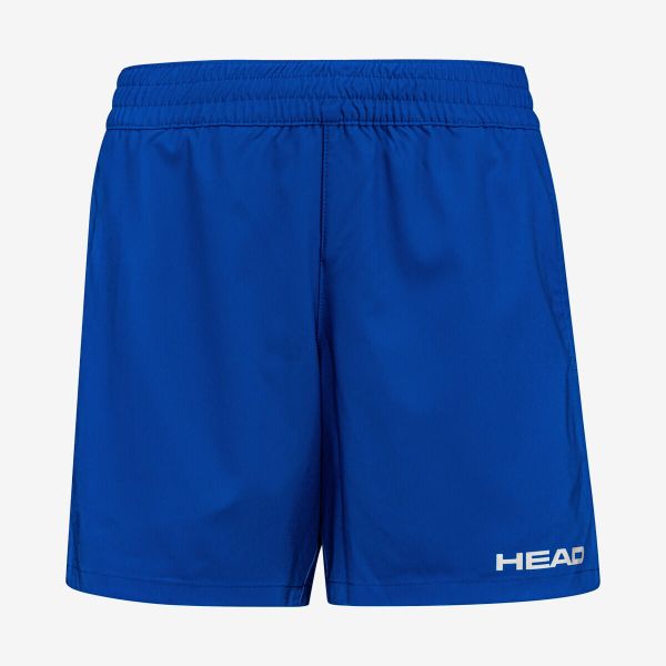 Krótkie spodenki damskie CLUB. Niebieskie szorty damskie HEAD, bez wzorów, sportowe. W wyprzedaży za 133.00 zł.