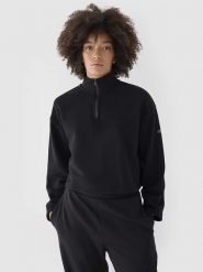 4F Bluza w kolorze czarnym rozmiar: XL. Czarne bluzy bez kaptura damskie 4f, xl. Za 61.46 zł.