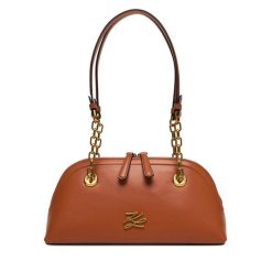 Torebka KARL LAGERFELD. Brązowe torebki klasyczne damskie Karl Lagerfeld, bez wzorów, bez dodatków. Za 1,499.00 zł.
