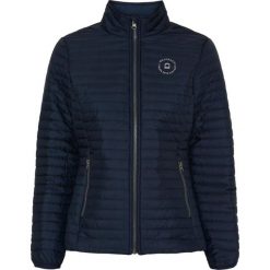 Damska kurtka puchowa Equipage Temper. Niebieskie kurtki damskie EQUIPAGE, bez wzorów, z puchu, bez kaptura. Za 339.50 zł.