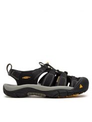 Keen Sandały Newport H2 1001907 Czarny. Czarne sandały męskie Keen, z materiału, bez zapięcia. Za 359.00 zł.