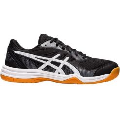 Buty do siatkówki Asics Upcourt 5 1071A086 001 czarne. Czarne buty fitness męskie na fitness i siłownię. Za 395.20 zł.