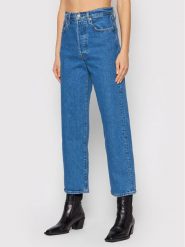 Levi's® Jeansy Ribcage Ankle 72693-0117 Niebieski Straight Fit. Niebieskie jeansy damskie . Za 499.99 zł.