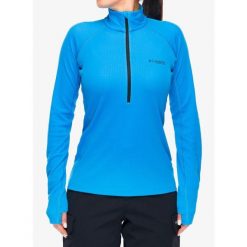 Bluza z zamkiem damska Columbia DriVenture Half Zip. Niebieskie bluzy bez kaptura damskie Columbia. Za 329.99 zł.