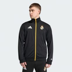 Bluza dresowa adidas Real Madrid Avengers. Czarne bluzy bez kaptura męskie Adidas, l, z dresówki. Za 299.00 zł.