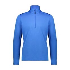 Sweter z półsuwnym kołnierzem CMP. Niebieskie swetry męskie CMP, xl, bez wzorów, z elastanu, bez kołnierzyka. Za 232.00 zł.