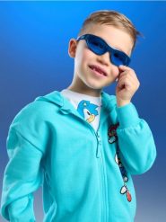 Okulary przeciwsłoneczne z etui Sonic the Hedgehog - wielobarwny. Okulary przeciwsłoneczne dziecięce Sinsay. Za 15.99 zł.