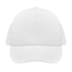 Czapka baseballowa 5-panelowa Sol's Seoul. Białe czapki z daszkiem damskie SOL'S, bez wzorów. Za 30.00 zł.