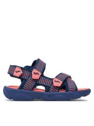 Joma Sandały S.Wave Jr 2407 SWAVJS2407V Granatowy. Niebieskie sandały dziewczęce Joma, ze skóry, bez zapięcia. Za 69.99 zł.