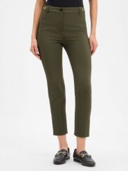 Marc Cain Spodnie o kroju slim fit Kobiety zielony, 42. Zielone spodnie materiałowe damskie Marc Cain, bez wzorów. Za 1,149.95 zł.