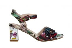 Sandały Laura Vita Lucieo 25 Noir 202032, Wielokolorowy, Skóra naturalna - 39. Sandały damskie Laura Vita, bez wzorów, z materiału, bez obcasa, na słupku. W wyprzedaży za 224.10 zł.