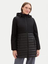 Tom Tailor Parka 1041491 Czarny Regular Fit. Czarne parki damskie Tom Tailor, xs, bez wzorów, z syntetyku. Za 419.99 zł.