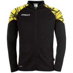 Kurtka z dresu Uhlsport Goal 25. Czarne kurtki męskie UHLSPORT, m, bez wzorów, z dresówki, bez kaptura. Za 190.50 zł.