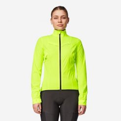 Second Life - Kurtka rowerowa przeciwdeszczowa damska Van R... - Stan Doskonały. Żółte kurtki damskie VAN RYSEL, m, bez wzorów, z materiału, bez kaptura. Za 135.99 zł.