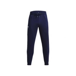 Spodnie dresowe Under Armor Ua Essential Fleece dla dorosłych. Białe spodnie sportowe męskie Under Armour, z bawełny. Za 288.50 zł.