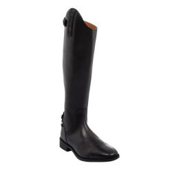 Uniwersalne botki skórzane z tylnym zamkiem błyskawicznym. Czarne buty zimowe męskie SUPREME, z materiału, bez zapięcia. Za 588.90 zł.