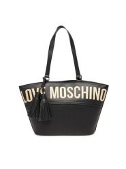 LOVE MOSCHINO Torebka JC4285PP0MKJ0000 Czarny. Czarne torebki klasyczne damskie Love Moschino, bez wzorów, ze skóry, bez dodatków. Za 499.99 zł.