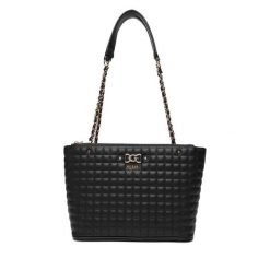 Torebka Guess. Czarne torebki klasyczne damskie Guess, z aplikacjami, bez dodatków. Za 489.99 zł.