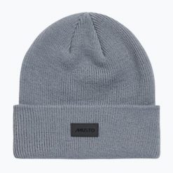 Czapka Musto Shaker Cuff Beanie. Niebieskie czapki męskie Musto, bez wzorów, z materiału, eleganckie. Za 109.99 zł.
