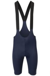 Męskie spodenki rowerowe kolarskie z szelkami Comfort Plus niebieskie. Niebieskie szorty męskie Agu, bez wzorów, z materiału. Za 529.55 zł.