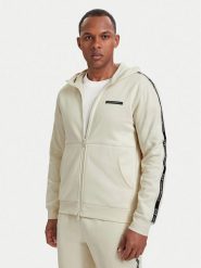 EA7 Emporio Armani Bluza 7M002197 AF10377 U1079 Beżowy jasny Regular Fit. Brązowe bluzy bez kaptura męskie EA7 Emporio Armani, m, z bawełny. Za 629.99 zł.