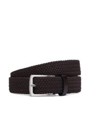 Aeronautica Militare Pasek 262CI0307UCT03454 Brązowy ciemny. Brązowe paski męskie AERONAUTICA MILITARE, bez wzorów, z materiału. Za 284.99 zł.