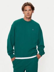 United Colors Of Benetton Bluza 342ZU1093 Zielony Regular Fit. Zielone bluzy bez kaptura męskie United Colors Of Benetton, m, z bawełny. Za 189.99 zł.