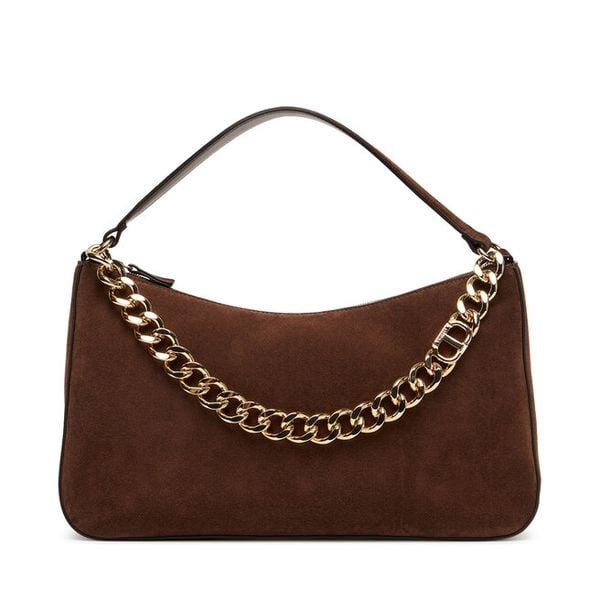 Torebka TWINSET. Brązowe torebki klasyczne damskie Twinset, bez wzorów, bez dodatków. Za 1,199.00 zł.