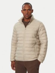 Guess Kurtka przejściowa Z6BL13 W5077 Beżowy Regular Fit. Brązowe kurtki męskie Guess, m, z aplikacjami, z syntetyku, bez kaptura. Za 694.99 zł.