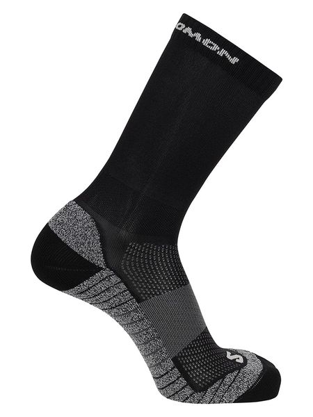 SALOMON Skarpety funkcyjne "Aero Crew" w kolorze czarnym rozmiar: 39-41. Czarne skarpetki męskie Salomon, bez wzorów, prążkowane. Za 39.21 zł.
