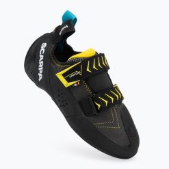 Buty wspinaczkowe SCARPA Vapor V. Szare buty trekkingowe męskie Scarpa, bez zapięcia, trekkingowe. Za 619.99 zł.