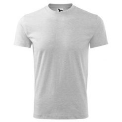 Ciężka Koszulka Unisex Dla Dorosłych. Szare bluzki damskie ALDER, bez wzorów, sportowe, bez kołnierzyka, bez ramiączek. Za 56.99 zł.