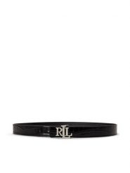 LAUREN RALPH LAUREN Pasek 412P18557001 Czarny. Czarne paski damskie Lauren Ralph Lauren, bez wzorów, ze skóry. Za 519.99 zł.